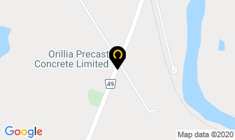 Orillia Precast Concrete Limited in Severn Bridge map