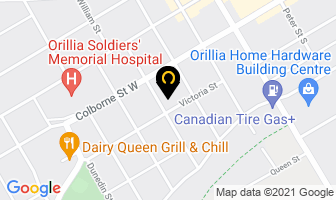 Orillia Pronet Inc in Orillia map