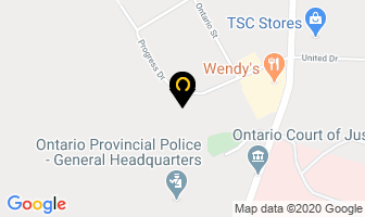 Orillia Woodworking in Orillia map