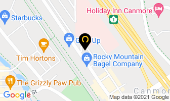 Orion Health Services Inc in Canmore map
