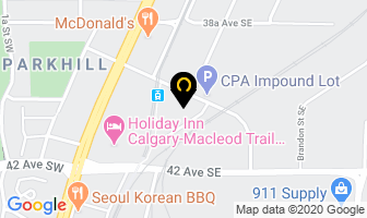 Orion Management Inc in Calgary map