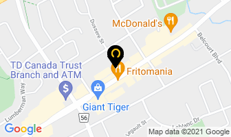 Orleans Landscaping in Guelph map