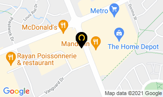 Orleans Orthodontics in Guelph map