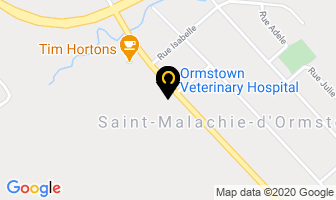 Ormstown Veterinary Hospital in Ormstown map