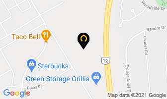 Orser Technical Services in Orillia map