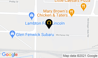 Ortech Environmental Inc in Sarnia map