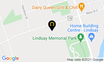 Ortho-Tec Limited in Lindsay map