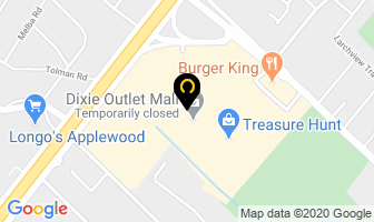 Ortho World in Mississauga map