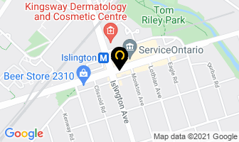 Orwells Restaurant in Toronto map