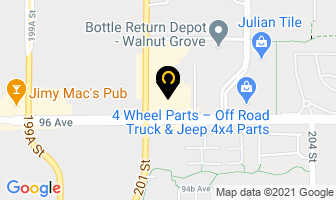 Osaka Mealstop in Langley map