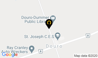 Osborne Auto Body in Lakefield map