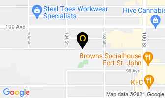 Oscareopen Oscare Tots in Fort St. John map