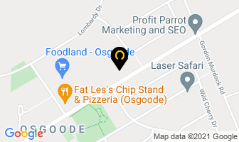 Osgoode Veterinary Services in Guelph map