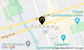 Oshawa in Oshawa map