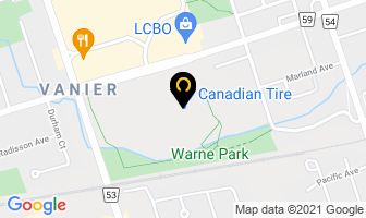Oshawa Auto Glass in Oshawa map