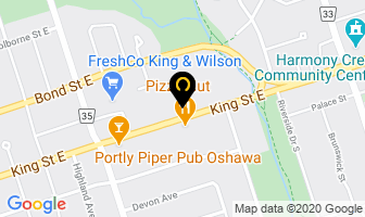 Oshawa Laser Clinic in Oshawa map