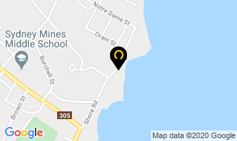 Osif Stani Dr in Sydney Mines map