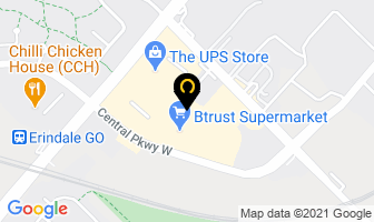 Osmond Optical in Mississauga map