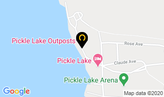 Osnaburgh Airways Ltd in Pickle Lake map