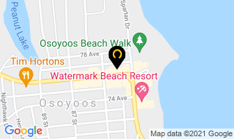 Osoyoos Credit Union in Okanagan-similkameen D map
