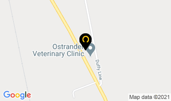 Ostrander Veterinary Clinic in Stouffville map