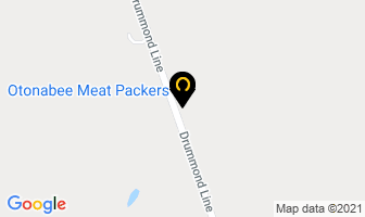 Otonabee Meat Packers in Peterborough map