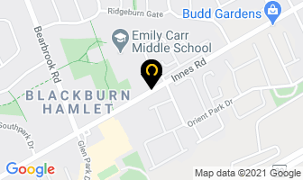 Ottawa-Carleton District School Board Schools - Emily Carr Middle School in Gloucester map