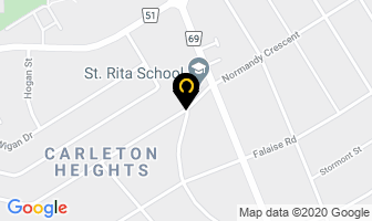 Ottawa Catholic School Board Schools (Elementary Intermediate & High) - St Rita in Nepean map