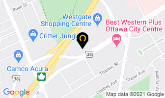 Ottawa Foot Health Centre in Guelph map