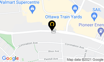 Ottawa Lettershop Services in Ottawa map