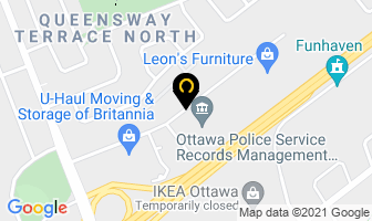 Ottawa Police in Ottawa map