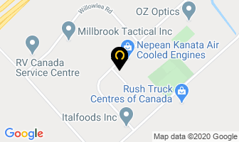 Ottawa Restaurant Service in Guelph map
