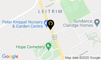 Ottawa Sign Rentals in Guelph map