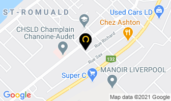 Ouellet Madeleine in Beaconsfield map