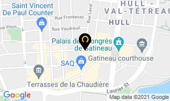 O&ugrave; Quoi Bar in Gatineau map