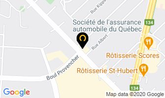 Oui Les Ongles in Brossard map