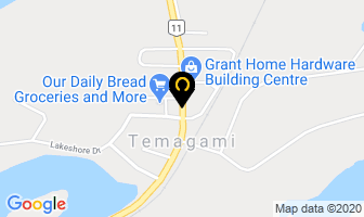 Our Daily Bread in Temagami map