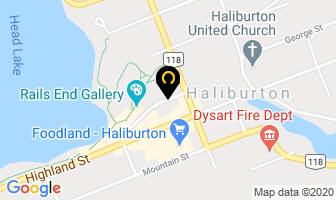 Outdoors Plus in Haliburton map