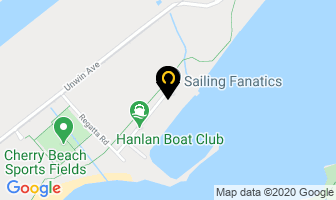Outer Harbour Centreboard Club in Orillia map