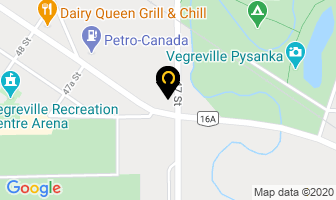 Outlaw All-Terrain in Vegreville map