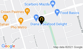Outlet Tags Company in Scarborough map