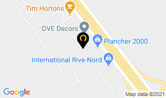 Ove Decorsopen Siège Social in Laval map