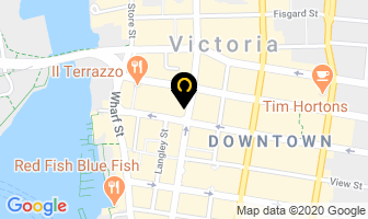 Overboard Gifts in Victoria map