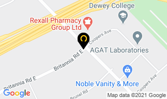 Overseas Express Consolidators in Mississauga map