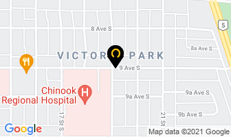 Oviatt Lee P Dr in Lethbridge map