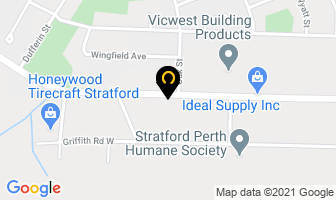 Owen's Auto Body in Stratford map