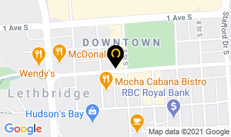 Owl Acoustic Lounge in Lethbridge map