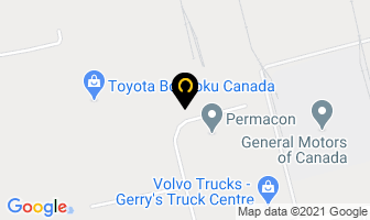 Owl Distribution Inc in Woodstock map