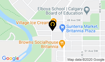 Owls Nest Books in Calgary map