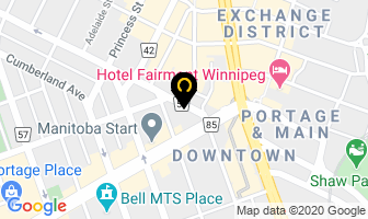 Oxford Hotel (Man) Ltd in Winnipeg map